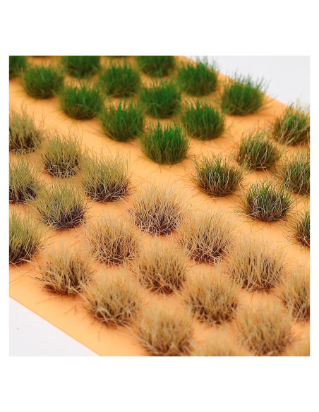 60 Piezas Tufts de Grama Estática Miniatura Quancru 60 Piezas Tufts de Grama Estática Miniatura Quancru