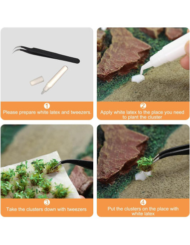 Ramo Vegetación Artificial Evemodel PJ23 para Juegos 15 Bases