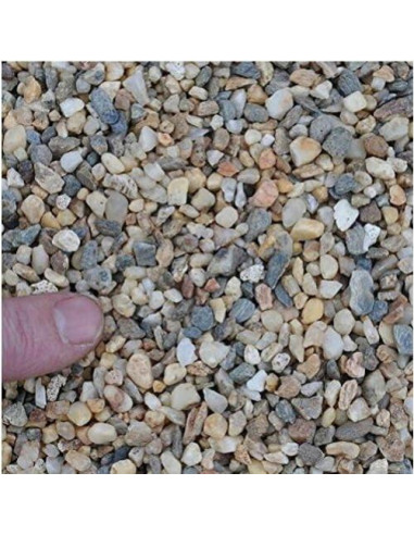 Piedras de Río Miniatura Super Z Outlet 1 kg Decoración Jardín