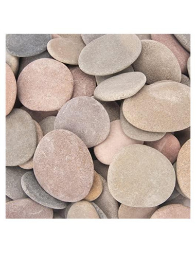 Rocas de Río BLXQI 92-100 PCS 8.25 kg 5-8.4 cm para Pintar