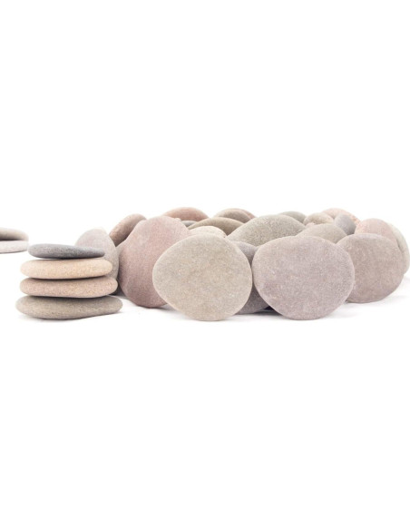 Rocas de Río BLXQI 92-100 PCS 8.25 kg 5-8.4 cm para Pintar Rocas de Río BLXQI 92-100 PCS 8.25 kg 5-8.4 cm para Pintar