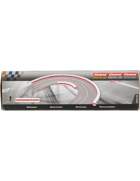 Guardrail de Pilas de Neumáticos Carrera 20021130 25,4 cm Guardrail de Pilas de Neumáticos Carrera 20021130 25,4 cm
