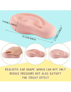 2 Piezas Juguete Antiestrés Oídos Falsos Hungdao 10.2 cm 2