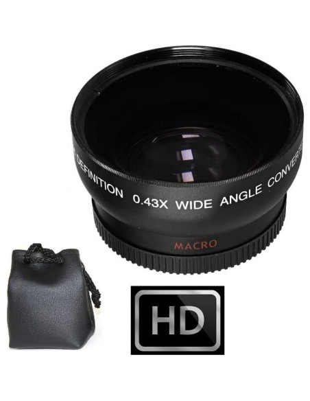 Kit de Lentes Gran Angular y Telephoto Pro Ser 43mm para Canon EOS M Kit de Lentes Gran Angular y Telephoto Pro Ser 43mm para Canon EOS M