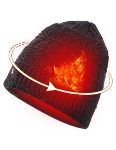 Gorro Térmico DUKUSEEK con Batería Recargable 7.4V - Unisex