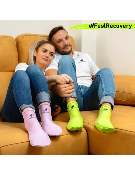 Calcetines Terapia Fría y Caliente Feel Recovery Rosa Calcetines Terapia Fría y Caliente Feel Recovery Rosa