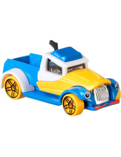 Hot Wheels Donald Duck 1:64 Coche de Metal Mattel 2