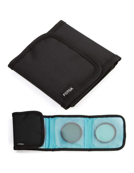 Kit de Filtros de Lente Fotga 43mm ND Variable + UV + CPL Kit de Filtros de Lente Fotga 43mm ND Variable + UV + CPL