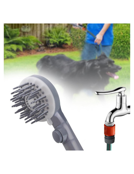 Ducha para Mascotas YOO.MEE con Masaje y Botón de Pausa Ducha para Mascotas YOO.MEE con Masaje y Botón de Pausa