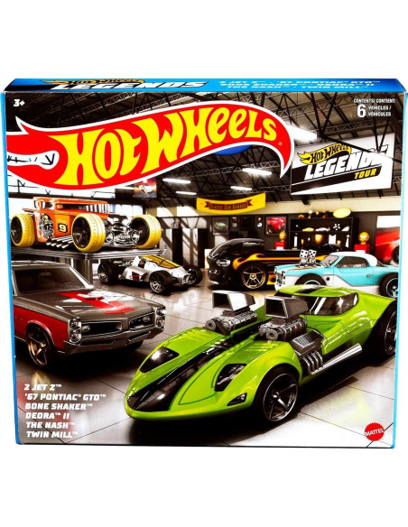 Hot Wheels Multipack de 6 Coches de Juguete 1:64 Hot Wheels Multipack de 6 Coches de Juguete 1:64