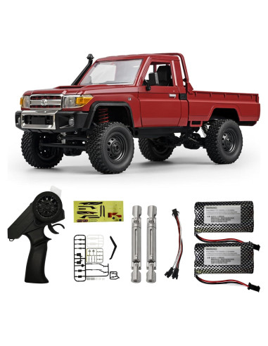 Coche RC Skymaker MN82 1/12 4x4 Todo Terreno Rojo