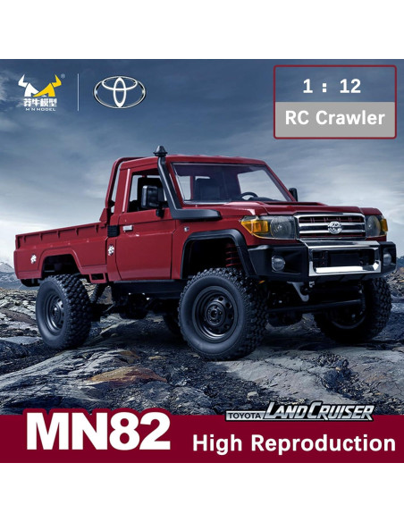 Coche RC Skymaker MN82 1/12 4x4 Todo Terreno Rojo Coche RC Skymaker MN82 1/12 4x4 Todo Terreno Rojo