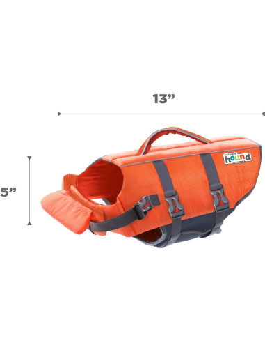 Chaleco Salvavidas para Perros Outward Hound Granby Pequeño Naranja