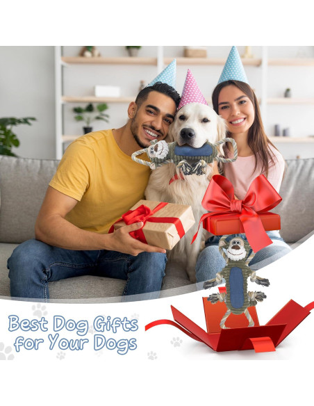 Juguete de Masticar para Perros BUYPOW Mono Squeaky 2,5cm Juguete de Masticar para Perros BUYPOW Mono Squeaky 2,5cm