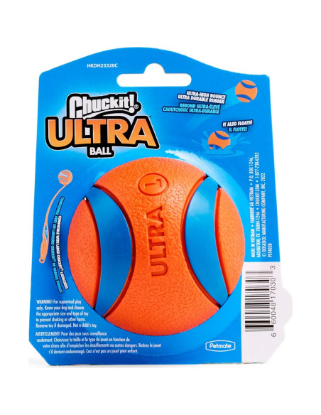 Chuckit! Ultra Ball Juguete para Perros Grande 7,62 cm Chuckit! Ultra Ball Juguete para Perros Grande 7,62 cm