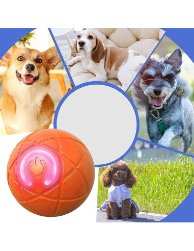 Pelota Temblorosa Interactiva para Perros KDIRST 2pcs