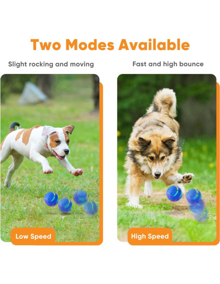 Bola Rodante Interactiva Petbobi para Perros Azul 8 cm Bola Rodante Interactiva Petbobi para Perros Azul 8 cm