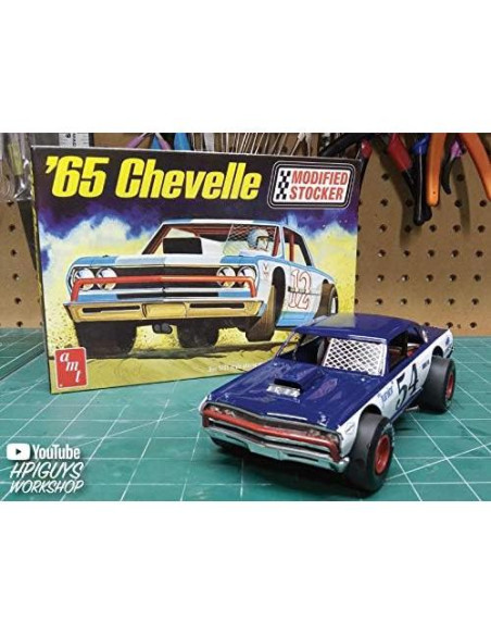 Kit de Modelo a Escala AMT 1965 Chevelle Modificado 1:25 Kit de Modelo a Escala AMT 1965 Chevelle Modificado 1:25