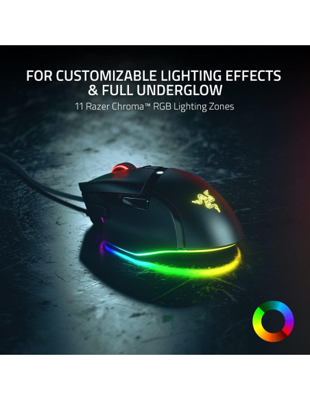Razer Basilisk V3 Ratón Gaming Ergonómico 26K DPI Negro Razer Basilisk V3 Ratón Gaming Ergonómico 26K DPI Negro