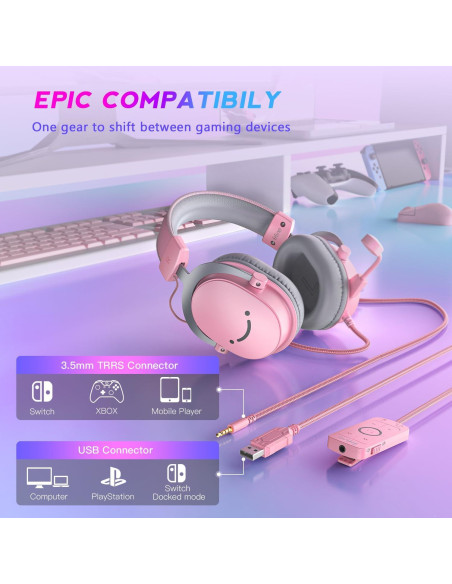 Kit Micrófono USB Gaming FIFINE + Auriculares Over-Ear 7.1 Kit Micrófono USB Gaming FIFINE + Auriculares Over-Ear 7.1