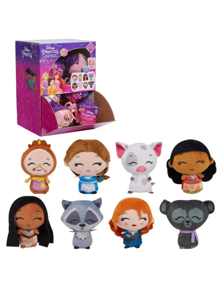 Cápsula de Té de Peluche Mini Princesa Disney Just Play Cápsula de Té de Peluche Mini Princesa Disney Just Play