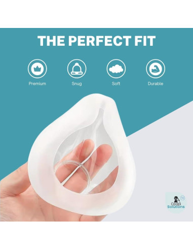 Cojines de Reemplazo CPAP AirFit AirTouch F20 Mediano