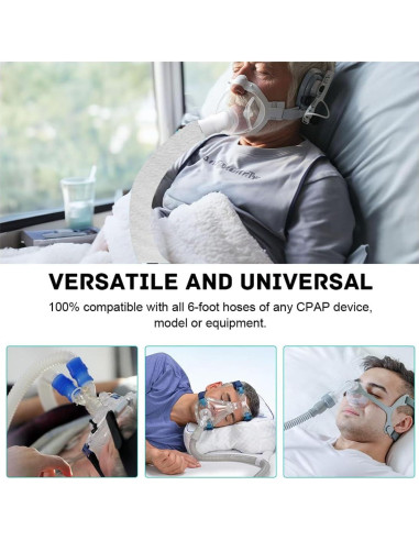 Cubierta de Manguera CPAP 1.8 m Aislante Suave XIZAO