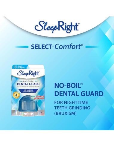 Protector Dental SleepRight Select para Bruxismo 14.61x10.16cm