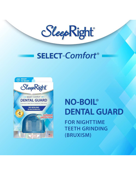 Protector Dental SleepRight Select para Bruxismo 14.61x10.16cm Protector Dental SleepRight Select para Bruxismo 14.61x10.16cm