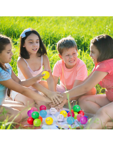 Pelotas de Estrés Motivacionales Sotiff 100 Piezas Coloridas