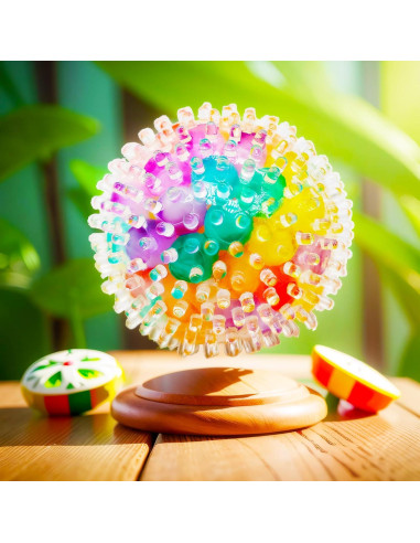 Set 4 Pelotas Antiestrés Squishy Raychoi 6,1 cm