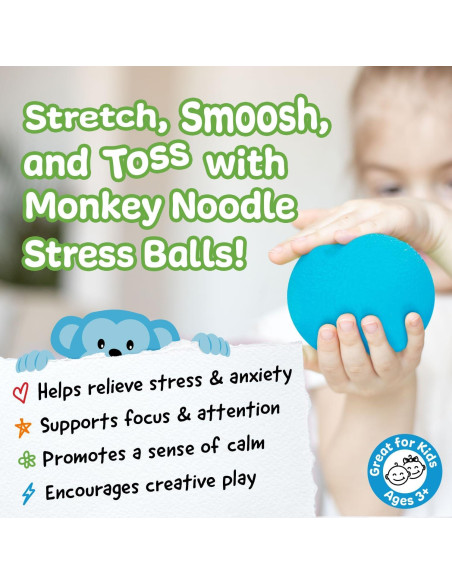 Pelotas Antiestrés Squishy Impresa 3 Pack 5.72 cm Pelotas Antiestrés Squishy Impresa 3 Pack 5.72 cm