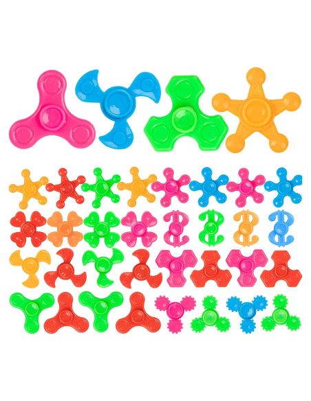 24 Mini Spinners Antiestrés Coloridos KUANG LAN TOYS 24 Mini Spinners Antiestrés Coloridos KUANG LAN TOYS