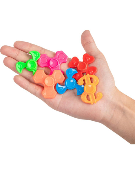 24 Mini Spinners Antiestrés Coloridos KUANG LAN TOYS 24 Mini Spinners Antiestrés Coloridos KUANG LAN TOYS