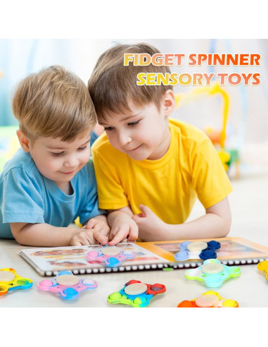 42 Piezas Fidget Spinners ASPULU Juguetes Sensoriales