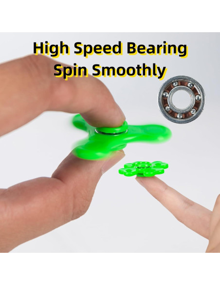 100 Mini Spinners Antiestrés JIQILIHAI para Niños y Adultos 100 Mini Spinners Antiestrés JIQILIHAI para Niños y Adultos