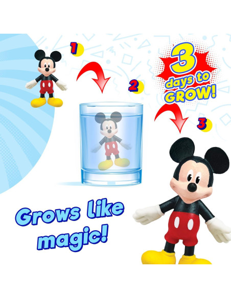 Juguetes de Crecimiento con Agua Disney Mickey y Minnie - 2 Pzs Juguetes de Crecimiento con Agua Disney Mickey y Minnie - 2 Pzs