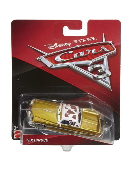 Vehículo de metal fundido Mattel Cars 3 1:55 Vehículo de metal fundido Mattel Cars 3 1:55