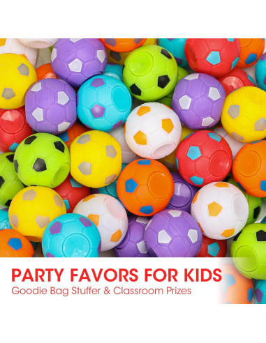 AZEN 96 Mini Spinners Antiestrés Fútbol para Niños