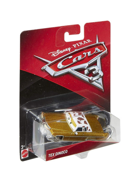 Vehículo de metal fundido Mattel Cars 3 1:55 Vehículo de metal fundido Mattel Cars 3 1:55