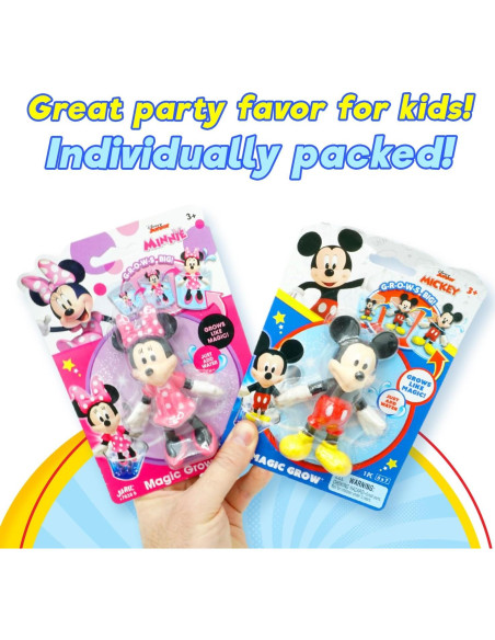 Juguetes de Crecimiento con Agua Disney Mickey y Minnie - 2 Pzs Juguetes de Crecimiento con Agua Disney Mickey y Minnie - 2 Pzs