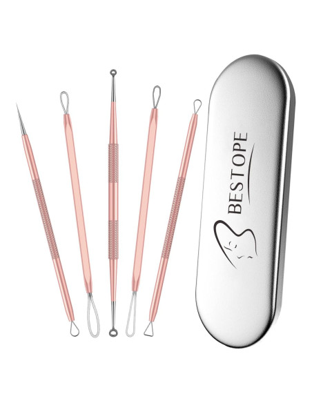 Kit Removedor de Puntos Negros TAYTHI Acero Inoxidable 5 Piezas Kit Removedor de Puntos Negros TAYTHI Acero Inoxidable 5 Piezas