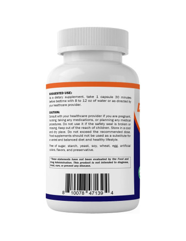 Vitamatic Suplemento para Dormir con Melatonina 120 Cápsulas