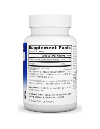 Melatonina Liberación Prolongada 3 mg Source Naturals 240 Tabletas
