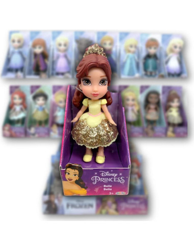 Mini Muñeca Poseable Princesa Disney 10 cm Jakks Pacific