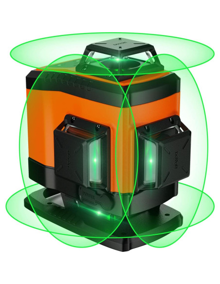 Nivel láser autonivelante DOVOH K4-360G 4x360 verde Nivel láser autonivelante DOVOH K4-360G 4x360 verde