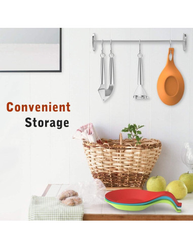 Soporte para Cucharas iNeibo Cerámica 12,7 cm Resistente Calor