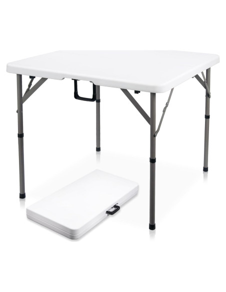 Mesa Plegable Cuadrada Byliable 86,36 cm Blanca Mesa Plegable Cuadrada Byliable 86,36 cm Blanca