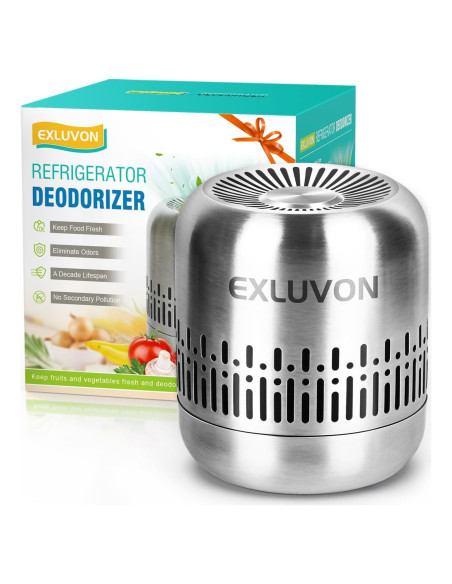 Desodorante de Refrigerador Exluvon 10 Años Ecológico Plata Desodorante de Refrigerador Exluvon 10 Años Ecológico Plata
