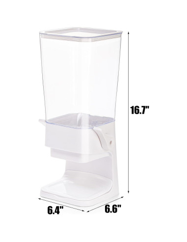 Dispensador de Cereal Peohud 2 Pack 5.5L para Alimentos Secos